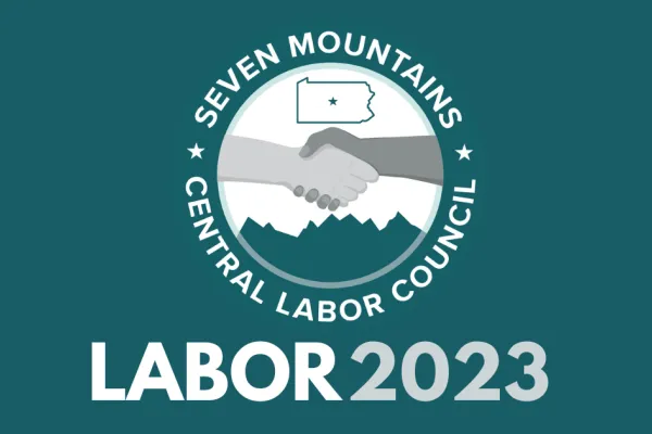 The Seven Mountains logo with the caption "Labor 2023."
